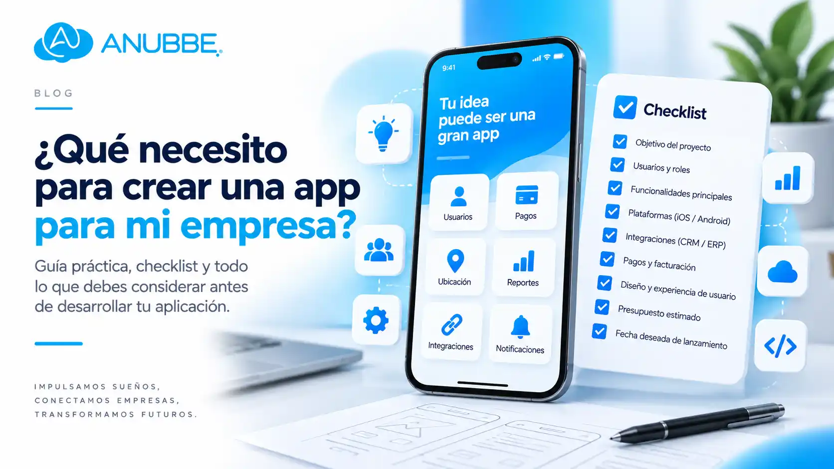 ¿Qué necesito para crear una app para mi empresa?