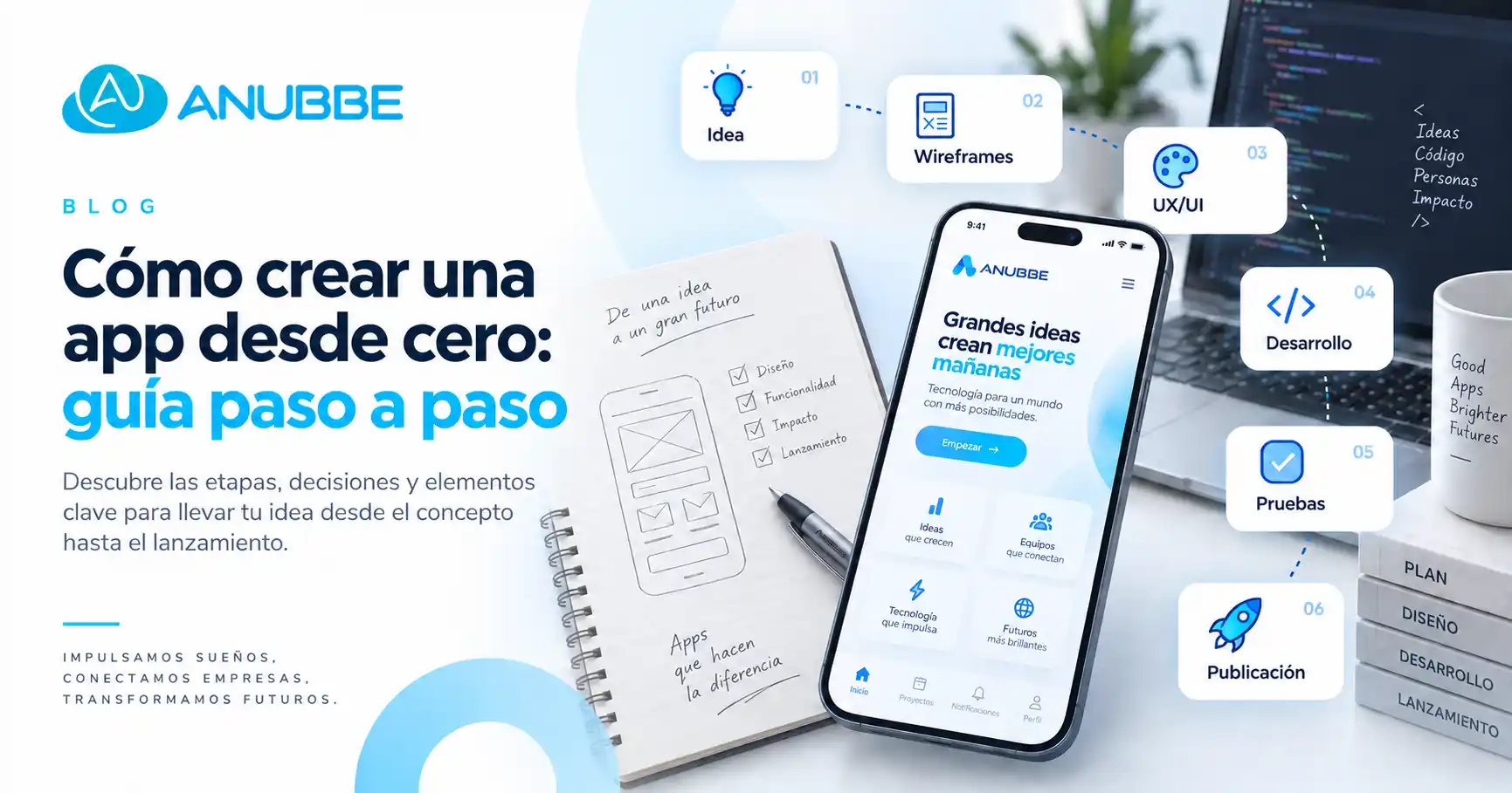 Cómo crear una app desde cero: guía paso a paso