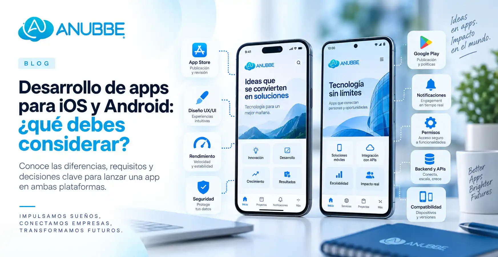 Desarrollo de apps para iOS y Android: ¿qué debes considerar?